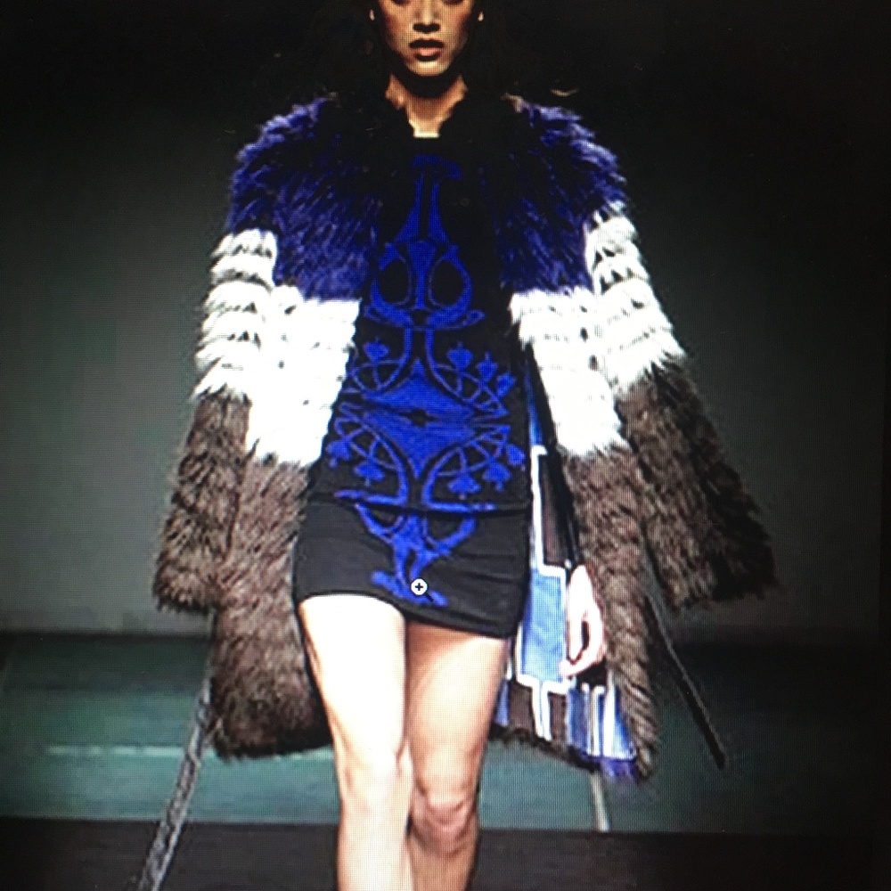 Custo Barcelona Fur coat